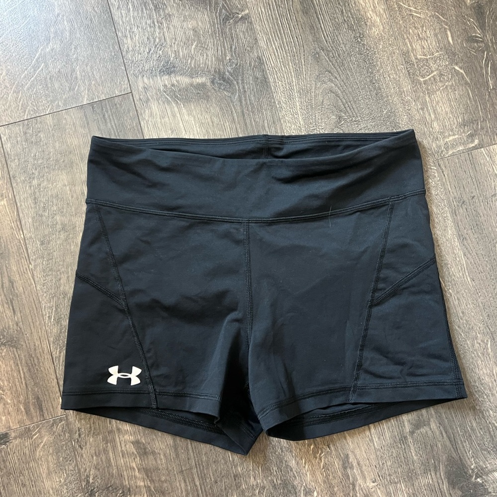 Under Armour Black Spandex Shorts
